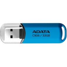 USB флеш накопичувач ADATA 32GB C906 Blue USB 2.0 (AC906-32G-RWB)