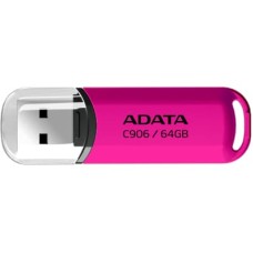 USB флеш накопичувач ADATA 64GB C906 Pink USB 2.0 (AC906-64G-RPP)