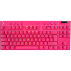 Клавіатура Logitech G PRO X TKL Lightspeed Tactile USB UA Magenta (920-012159)