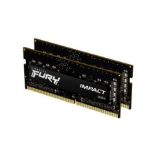 Модуль пам'яті для ноутбука SoDIMM DDR4 16GB (2x8GB) 3200 MHz Fury Impact Kingston Fury (ex.HyperX)