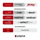 Модуль пам'яті для ноутбука SoDIMM DDR4 16GB (2x8GB) 3200 MHz Fury Impact Kingston Fury (ex.HyperX)