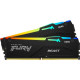 Модуль пам'яті для комп'ютера DDR5 64GB (2x32GB) 6000 MHz Beast RGB EXPO Black Kingston Fury (ex.Hyp Модуль пам'яті для комп'ютера DDR5 64GB (2x32GB) 6000 MHz Beast RGB EXPO Black Kingston Fury (ex.Hyp
